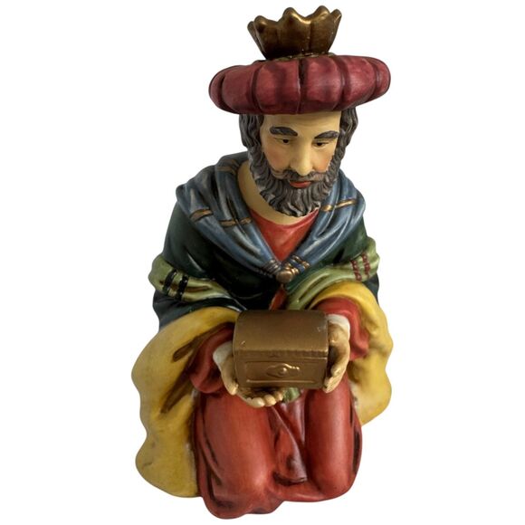 Vintage O’Well Grandeur Noel Wise Men Nativity Porcelain Replacement Piece - Picture 2 of 14